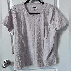NOWT- J. Crew Factory Light Pink Short Sleeve Tee Sise XL